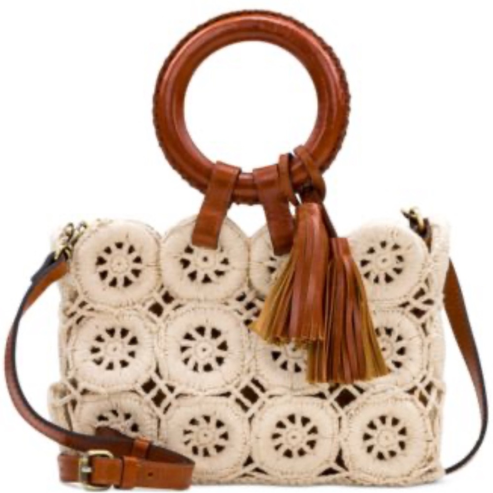 Patricia Nash Crochet Vobbia Small Tote - Picture 3 of 6